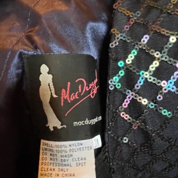 Iridescent Black Formal Dress, Size 20 from Glory Prom - Picture 12 of 16